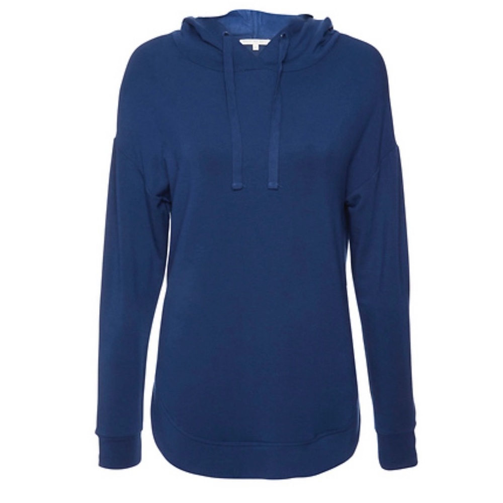 SHIRTTAIL HEM HOODIE
